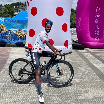 Foto zu dem Text "Poyang Lake: Bike Aids Habteab fährt ins Bergtrikot"