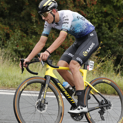 Foto zu dem Text "Koech zieht gegen Takacs erst im Sprint den Kürzeren"