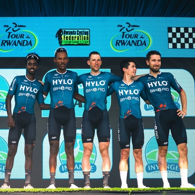 Foto zu dem Text "Bike Aid: Dorn büßt Bergtrikot ein, Mattheis behauptet Podium"