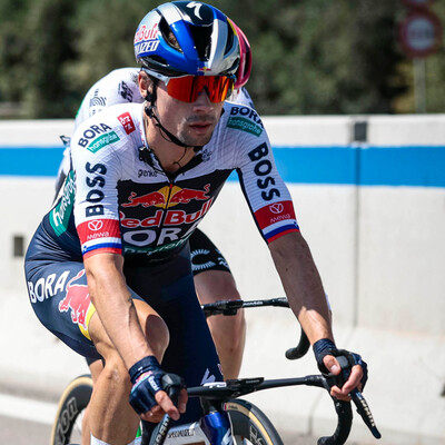 Foto zu dem Text "Roglic machte Tempo, um nicht ins Hintertreffen zu geraten"