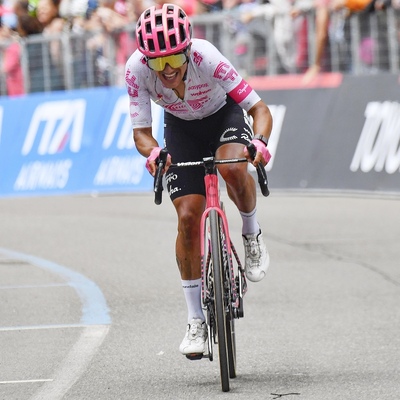Foto zu dem Text "Macht es Carapaz wie 2019? Parallelen zum ersten Girosieg "