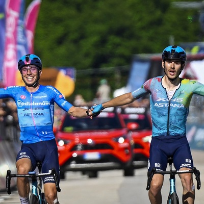 Foto zu dem Text "Scaroni und Fortunato Hand in Hand zum Astana-Coup"