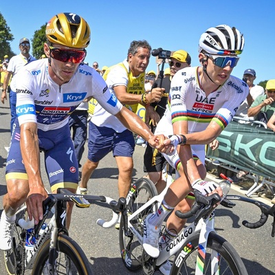 Foto zu dem Text "Evenepoel festigt Position als Herausforderer in Warteposition"