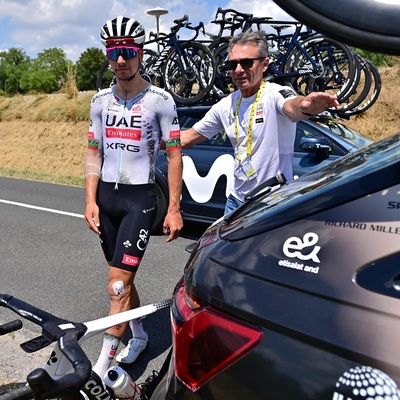 Foto zu dem Text "Pogacars Edelhelfer Almeida muss die Tour aufgeben"