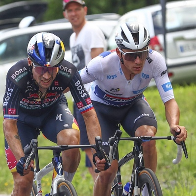 Foto zu dem Text "Roglic äußert sich positiv zum Evenepoel-Wechsel"