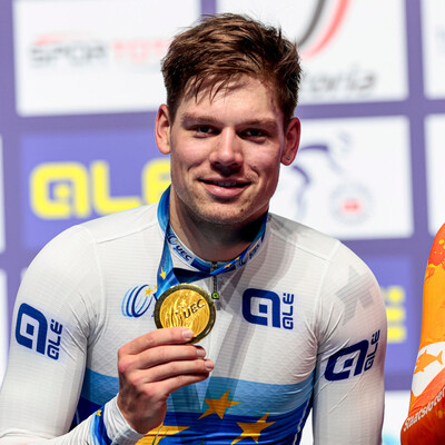 Foto zu dem Text "Vogel holt EM-Gold für die Schweiz im Scratch, Briese Fünfter"