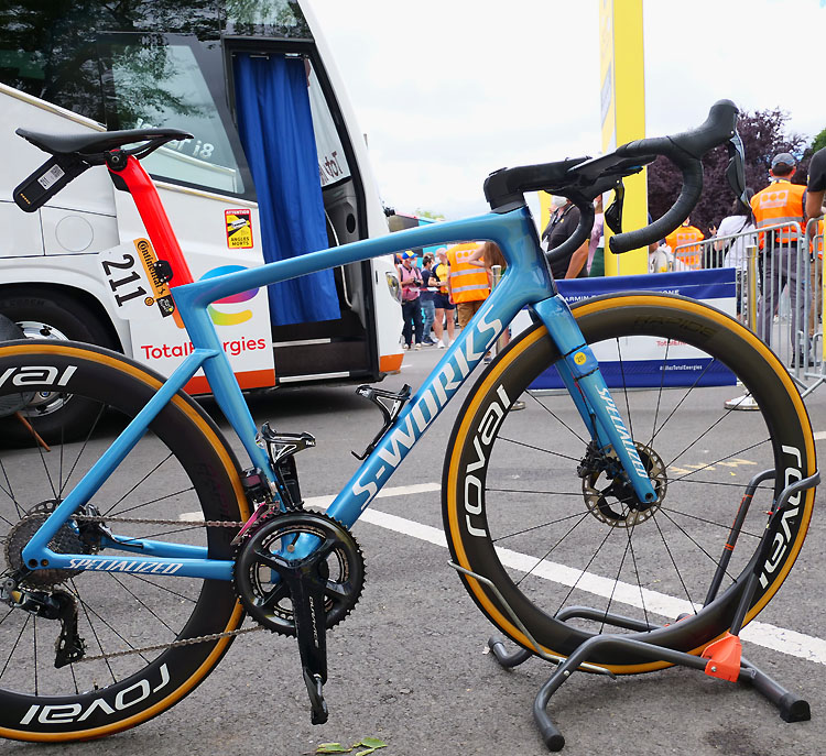 Peter Sagans Specialized S-Works Tarmac SL7: Weniger Blingbling ...